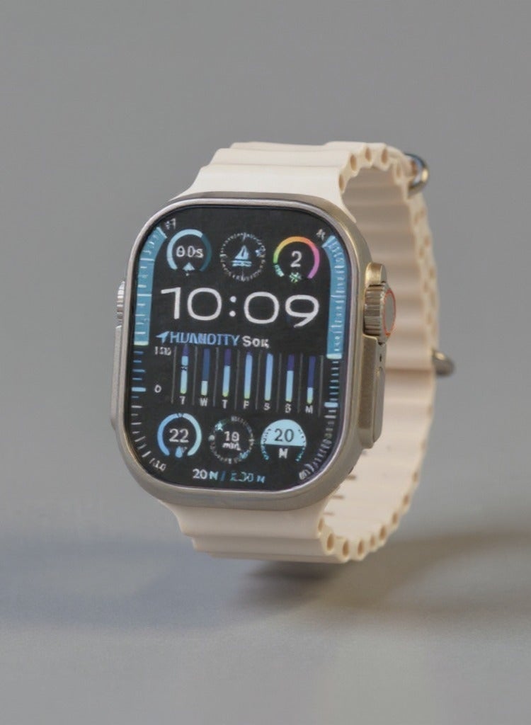 ConnectME S9 Ultra Smart Smartwatch 49mm Amoled Display screen,Bluetooth 5.3 ,180mAH, HryFine APP, IP67 Water Proof Level, 7 Days Battery Life, Pro-level Sports Modes, Blood oxygen & Pressure test ,Heart Rate Monitor, Sleep Monitoring - Image 2